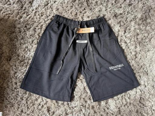 Buy & Sell East Acton West London - Photos for Black Fear Of God Essentials Shorts Size L