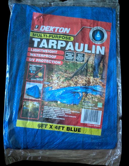 Buy & Sell Georgetown Blaenau Gwent - Photos for Dekton multi purpose 6ft X 4ft tarpaulin in