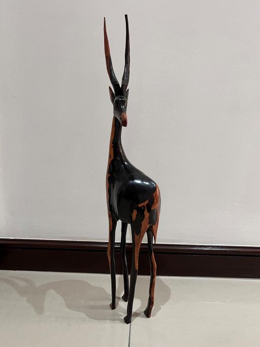 Buy & Sell Chislehurst Bromley - Photos for Wooden Carved Antelope