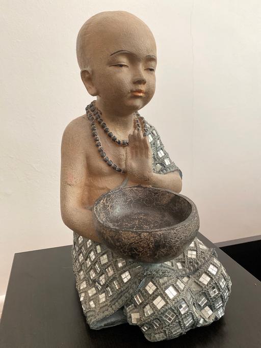 Buy & Sell Burroughs, The North West London - Photos for Praying monk statue