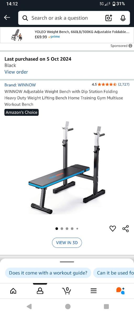Buy & Sell Erdington Birmingham - Photos for foldable gym bench