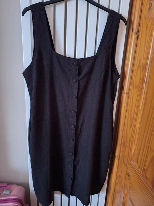 Buy & Sell Ettingshall Park Wolverhampton - Photos for Size 20 Black Linen Dress