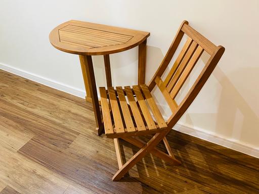 Buy & Sell Gunnersbury West London - Photos for Futon Company garden table + 2 chairs