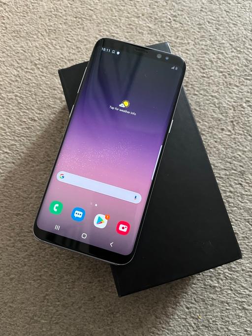 Buy & Sell Keresley Coventry - Photos for Samsung S8 phone. 64 Gb. Box b