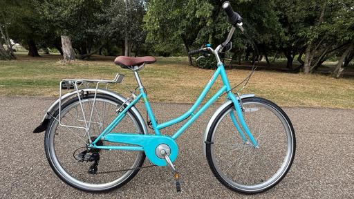 Buy & Sell Stroud Green North London - Photos for Ladies bike, Blue British Eagle Bella hybrid