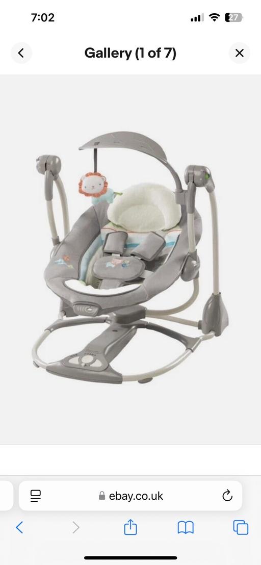 Buy & Sell Darlaston Walsall - Photos for Ingenutiy baby swing