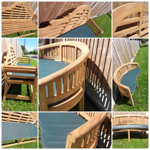 Buy & Sell Fobbing Thurrock - Essex - Photos for Teak Wood Garden Bench SAVE £200