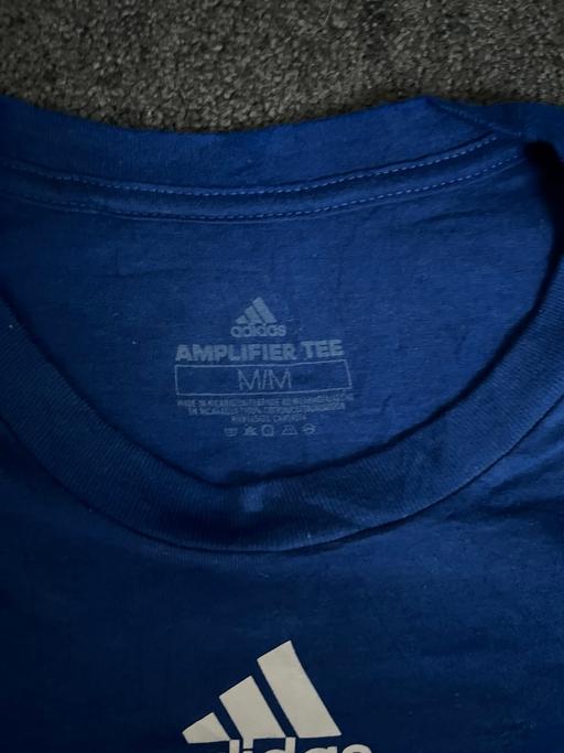 Buy & Sell Greenhill Sheffield - Photos for Blue adidas basketball jersey