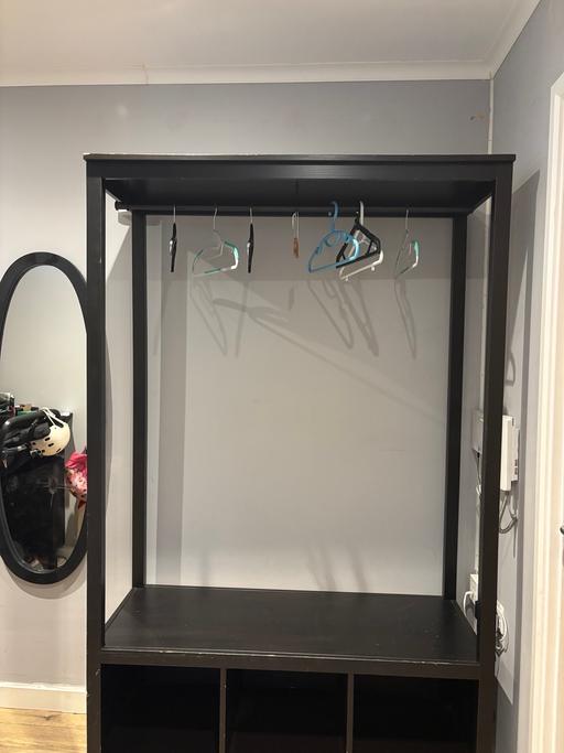 Buy & Sell Camberwell South East London - Photos for IKEA HEMNES Open Wardrobe Black