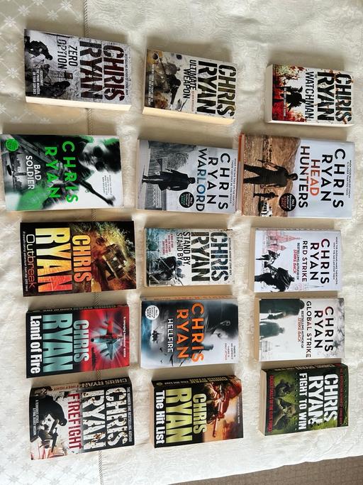 Buy & Sell Gornal Wood Dudley - Photos for 15 Chris Ryan books