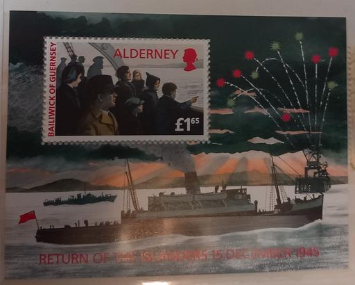 Buy & Sell Thatto Heath Saint Helens - Photos for Alderney 1995 return of the islanders stamp