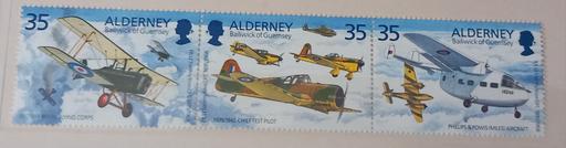 Buy & Sell Thatto Heath Saint Helens - Photos for Alderney Guernsey 1995 aviation stamps