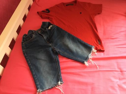 Buy & Sell Woodcross Wolverhampton - Photos for Boys Outfit Shorts and top size 7/8 years