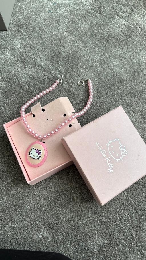 Buy & Sell Forest Gate East London - Photos for Unworn Hello Kitty pink pearl necklace