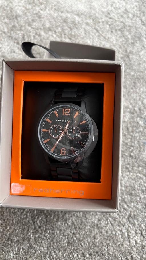 Buy & Sell Forest Gate East London - Photos for NEW black men's watch - Debenhams