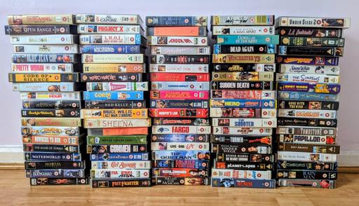 Buy & Sell Grove Park South East London - Photos for VHS Video Tape Job Lot Bundle - 95 Tapes
