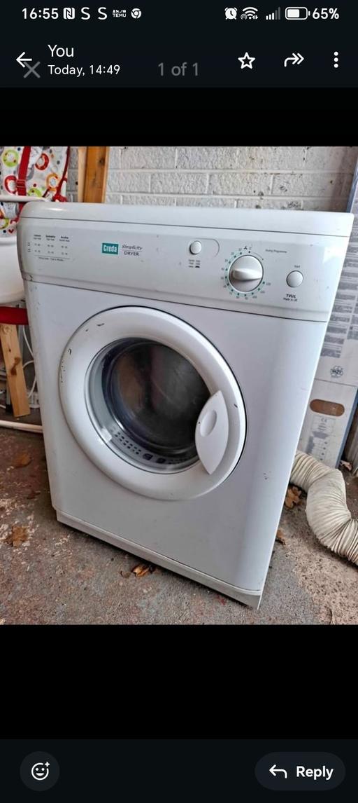Buy & Sell Shard End Birmingham - Photos for tumble dryer fully working order