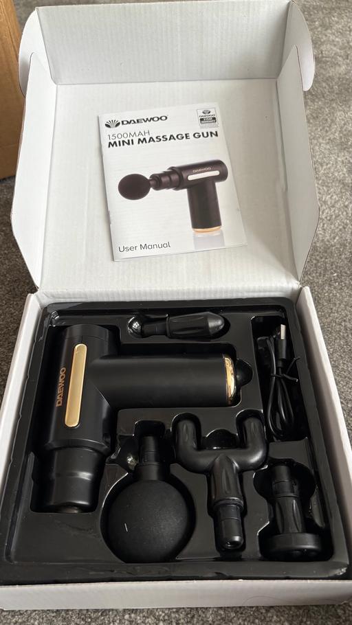 Buy & Sell Forest Gate East London - Photos for NEW Mini massage gun - Daewoo