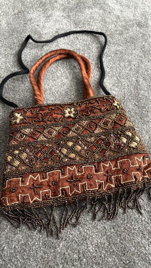 Buy & Sell Forest Gate East London - Photos for Beaded bronze / copper handbag