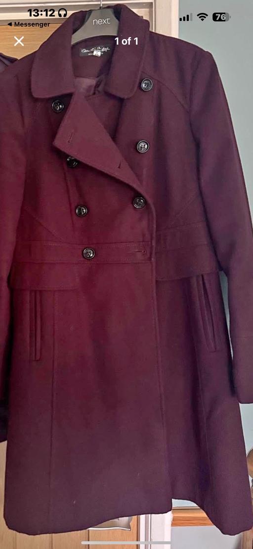 Buy & Sell Swindon Wiltshire - Photos for Miss Selfridges lady’s coat size 14