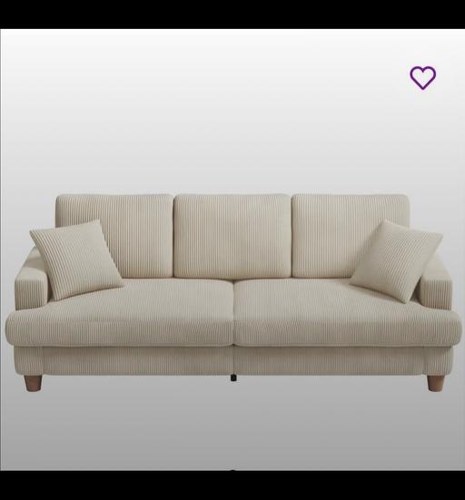 Buy & Sell Newton Leys Milton Keynes - Photos for Corduroy 3 seater sofa