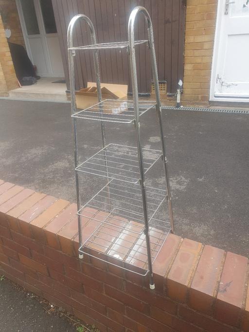 Buy & Sell Gornal Wood Dudley - Photos for 3ft , Chrome Bathroom Caddy , Decent Con.