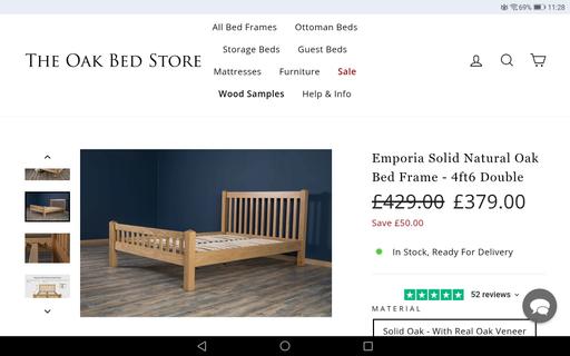 Buy & Sell Ludlow Business Park Shropshire - Photos for Solid wooden bed