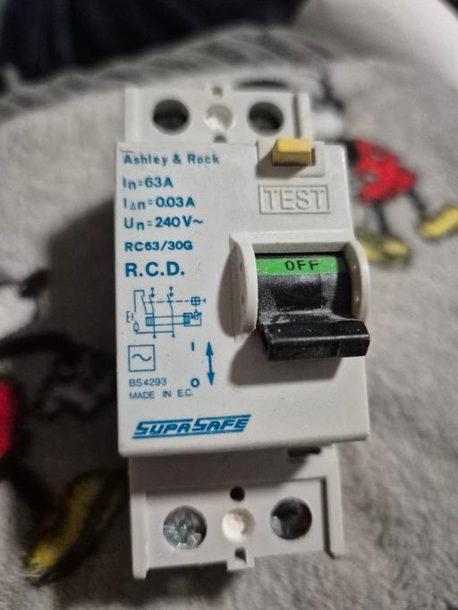 Buy & Sell Waterloo Central London - Photos for ASHLEY & ROCK 63 AMP 30mA DOUBLE POLE RCD