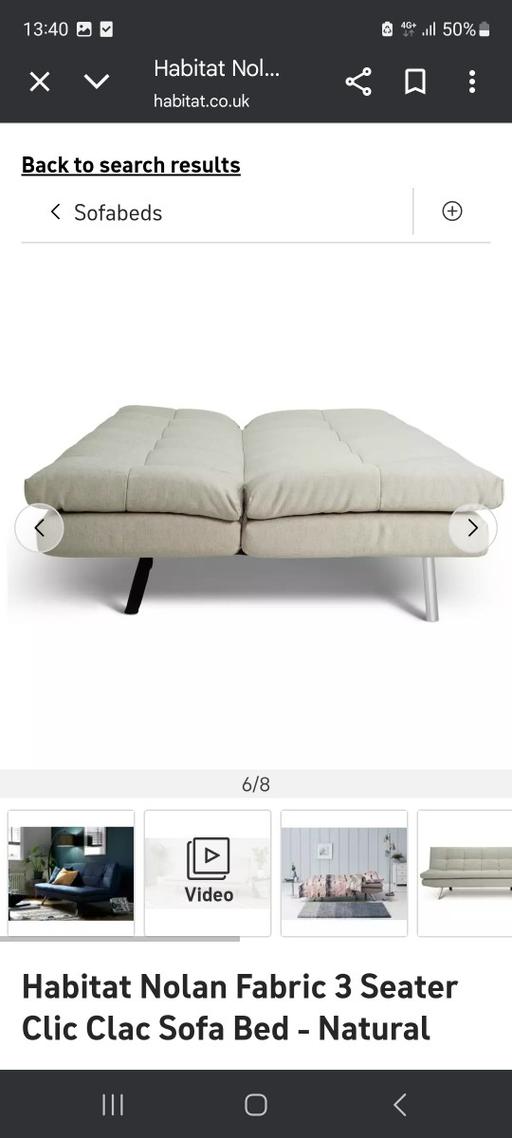 Buy & Sell Brompton South West London - Photos for special offer:Habitat sofa-bed £45