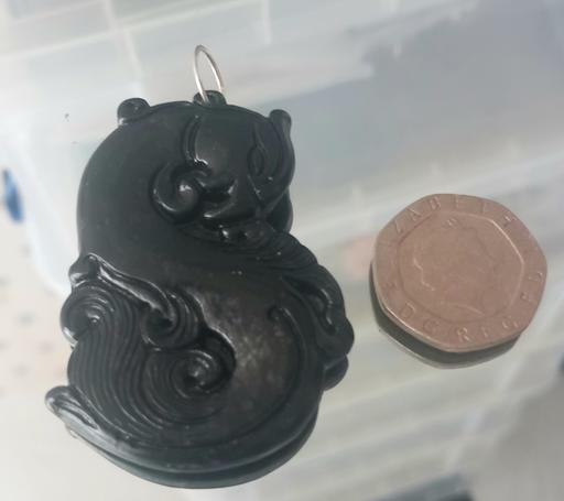 Buy & Sell Thatto Heath Saint Helens - Photos for Carved black jade pheonix pendant