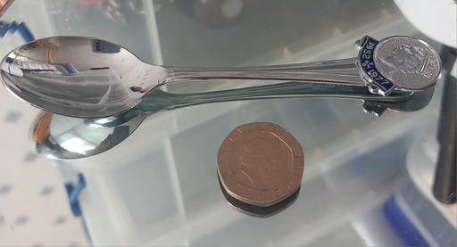 Buy & Sell Thatto Heath Saint Helens - Photos for Queen Elizabeth enamel silver jubilee spoon
