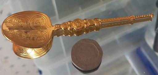 Buy & Sell Thatto Heath Saint Helens - Photos for Gold plated coronation decorative spoon