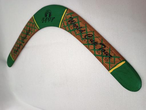 Buy & Sell Hall Green Birmingham - Photos for COMMEMORATIVE BOOMERANG INDOOR CRICKET W/CUP.