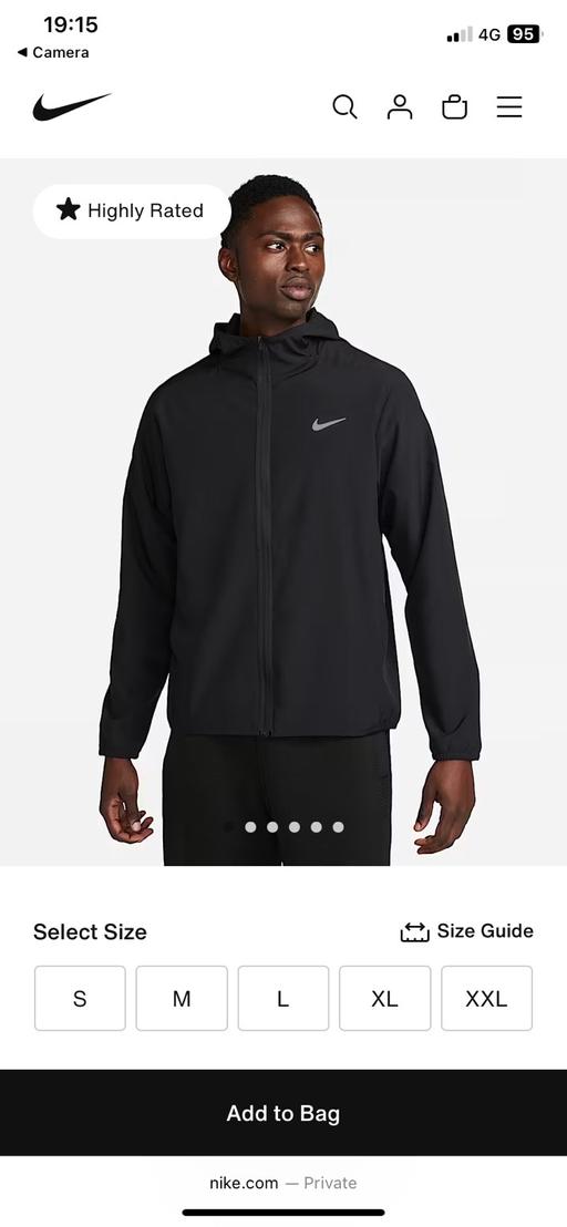 Buy & Sell Woolwich South East London - Photos for Men’s Dri-FIT Hooded Versatile Jacket