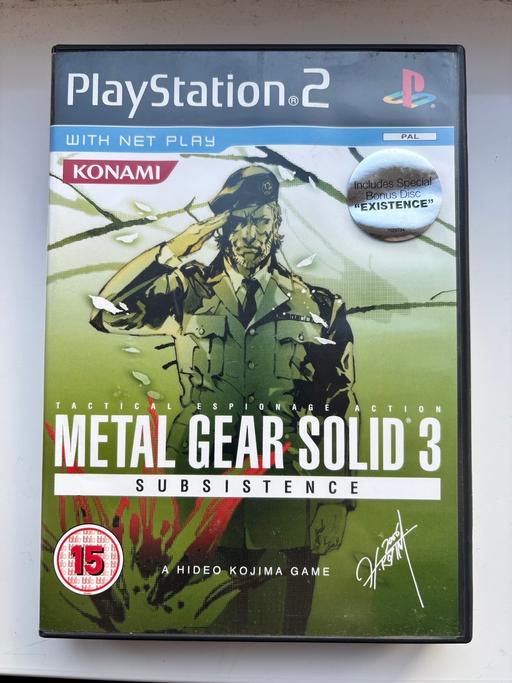 Buy & Sell Princes End Sandwell - Photos for Metal gear solid 3 : subsistence (Rare ps2)