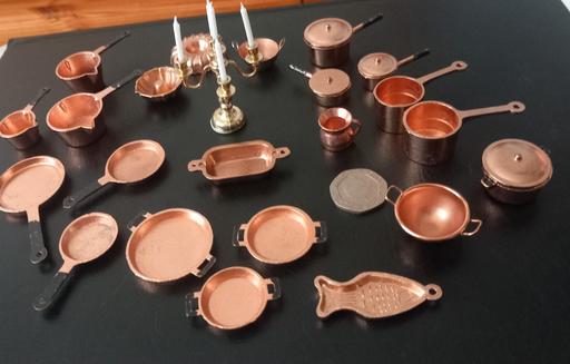 Buy & Sell Thatto Heath Saint Helens - Photos for Copper dolls house kitchen items