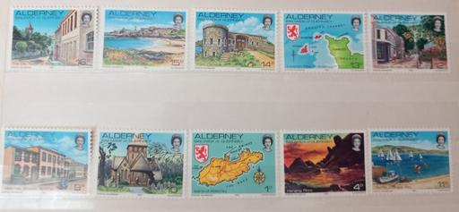 Buy & Sell Thatto Heath Saint Helens - Photos for 12 alderney Guernsey collectable stamps