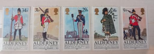 Buy & Sell Thatto Heath Saint Helens - Photos for Guernsey alderney Garrison 1985 stamps