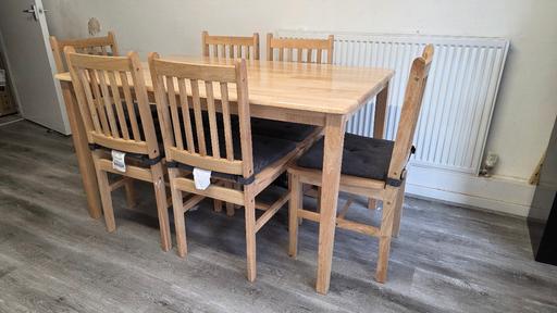 Buy & Sell Lower Clapton East London - Photos for dining table and 6 chairs