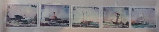 Buy & Sell Thatto Heath Saint Helens - Photos for Guernsey alderney 1987 shipwreck stamps