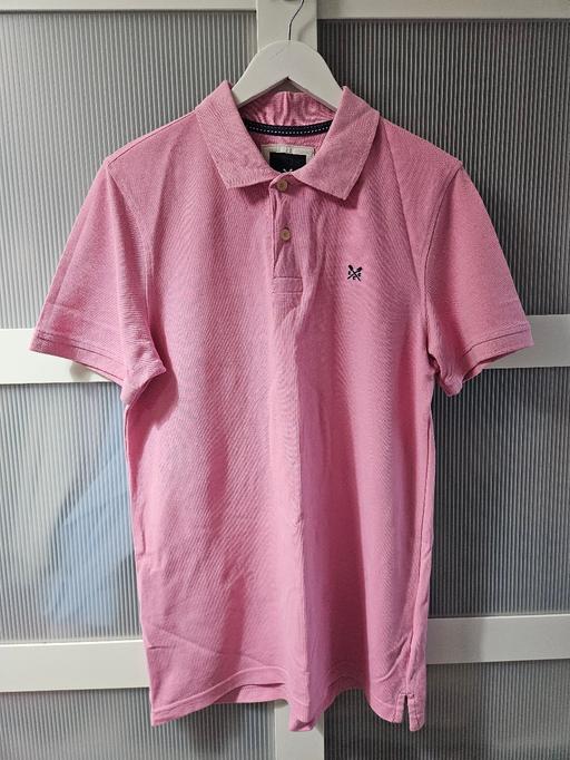 Buy & Sell Weston Point Halton - Photos for Size M mens CREW CLOTHING pink tshirt