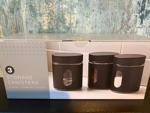 Buy & Sell Wednesfield Wolverhampton - Photos for Tea coffee sugar tubs new