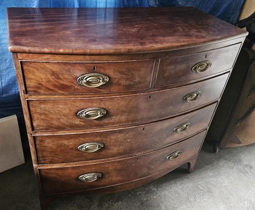 Buy & Sell Blackfriars Central London - Photos for Mahogany English Bow Front Chest Circa 1860