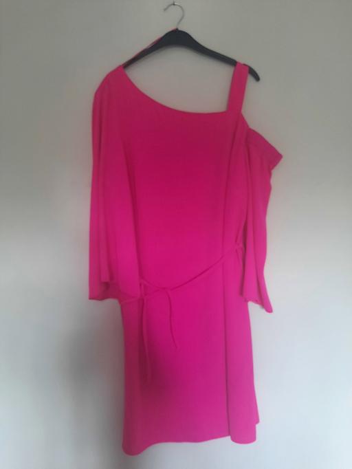 Buy & Sell Wednesfield Wolverhampton - Photos for REDUCED pink dress one shoulder size 14