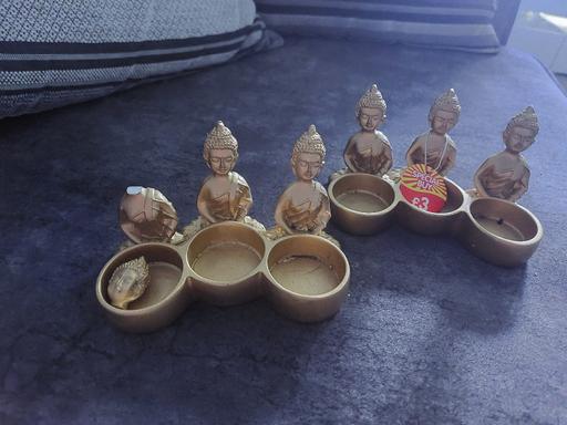 Buy & Sell Cronton Knowsley - Photos for 2 new budha t light holders