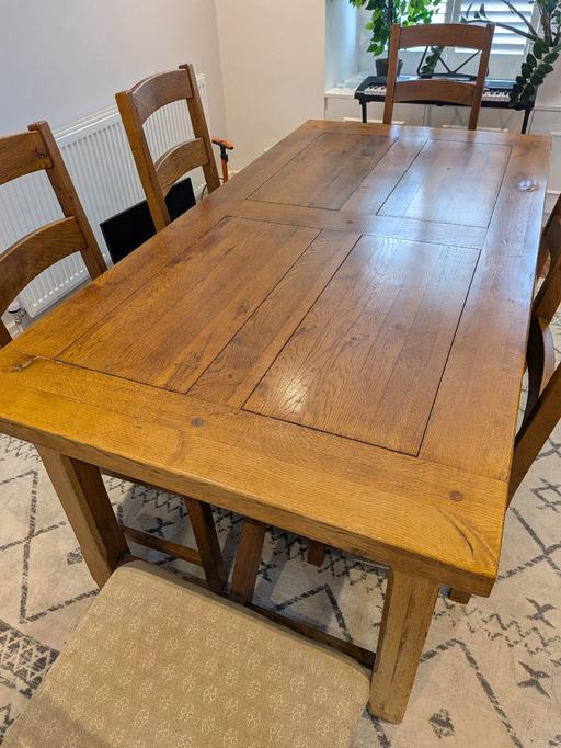 Buy & Sell Waterloo Central London - Photos for Oak dining table with 6 chairs for sale