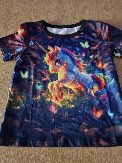 Buy & Sell Liverpool Knowsley - Photos for BNWOT Girls 3D bright Unicorn T Shirt