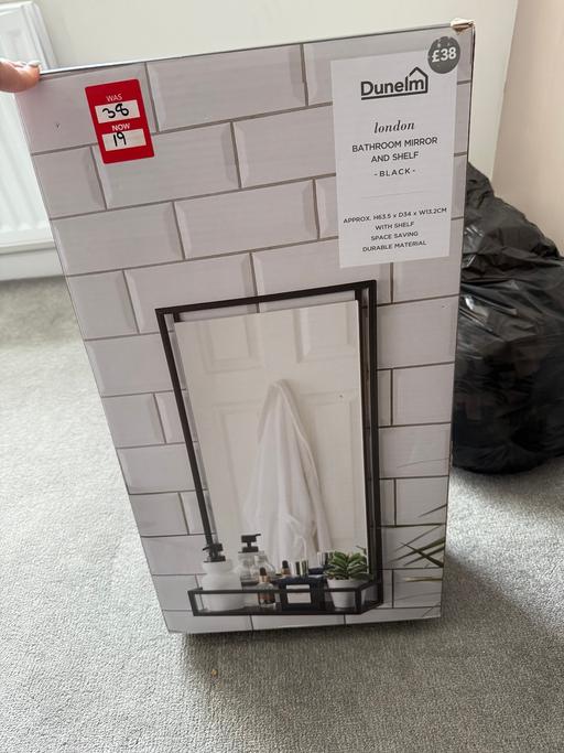 Buy & Sell Northfield Birmingham - Photos for Bathroom mirror and shelf