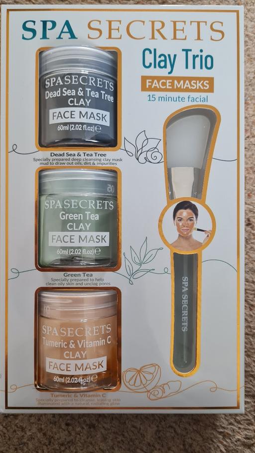 Buy & Sell Essington Wolverhampton - Photos for New spa secrets face mask clay trio