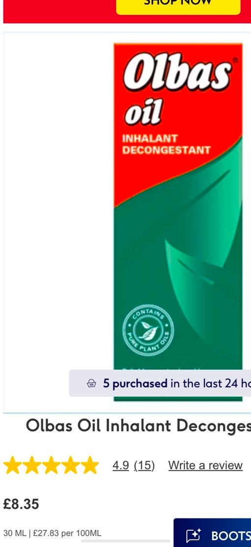Buy & Sell Notting Hill West London - Photos for OLBUS OIL 30ML